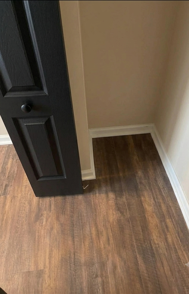 Vinyl flooring installed in a Katy, TX family home by J&L Luxury Flooring Houston